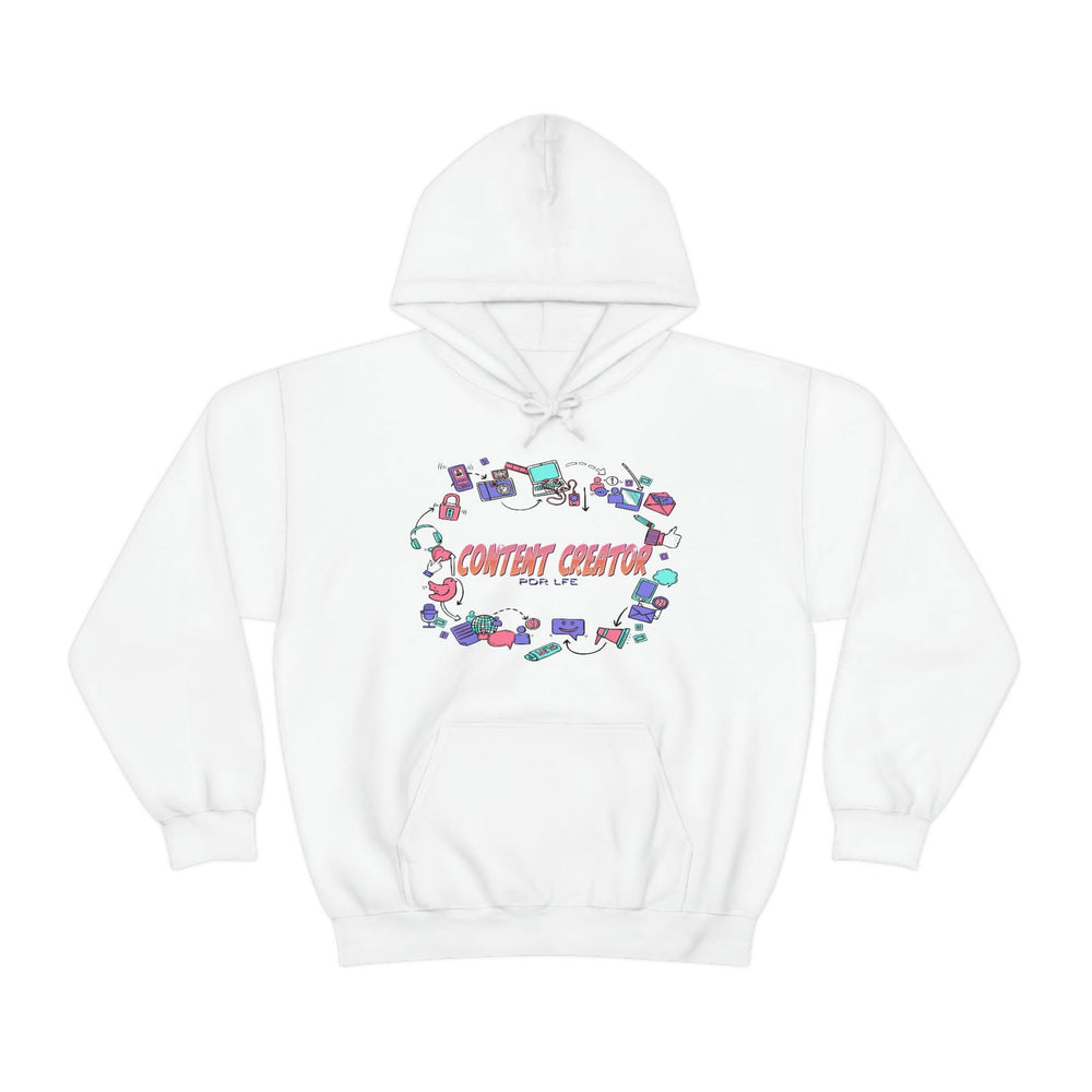 CONTENT CREATOR Heavy Blend™ Female Hooded Sweatshirt - PDR L.F.E. 