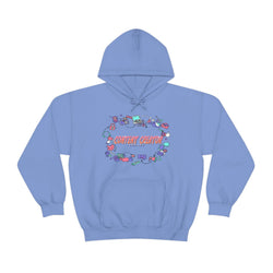 CONTENT CREATOR Heavy Blend™ Female Hooded Sweatshirt - PDR LFE Carolina Blue / S PDR LFE
