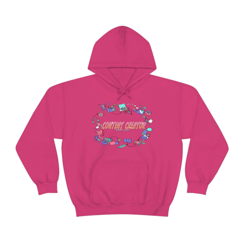 CONTENT CREATOR Heavy Blend™ Female Hooded Sweatshirt - PDR L.F.E. 