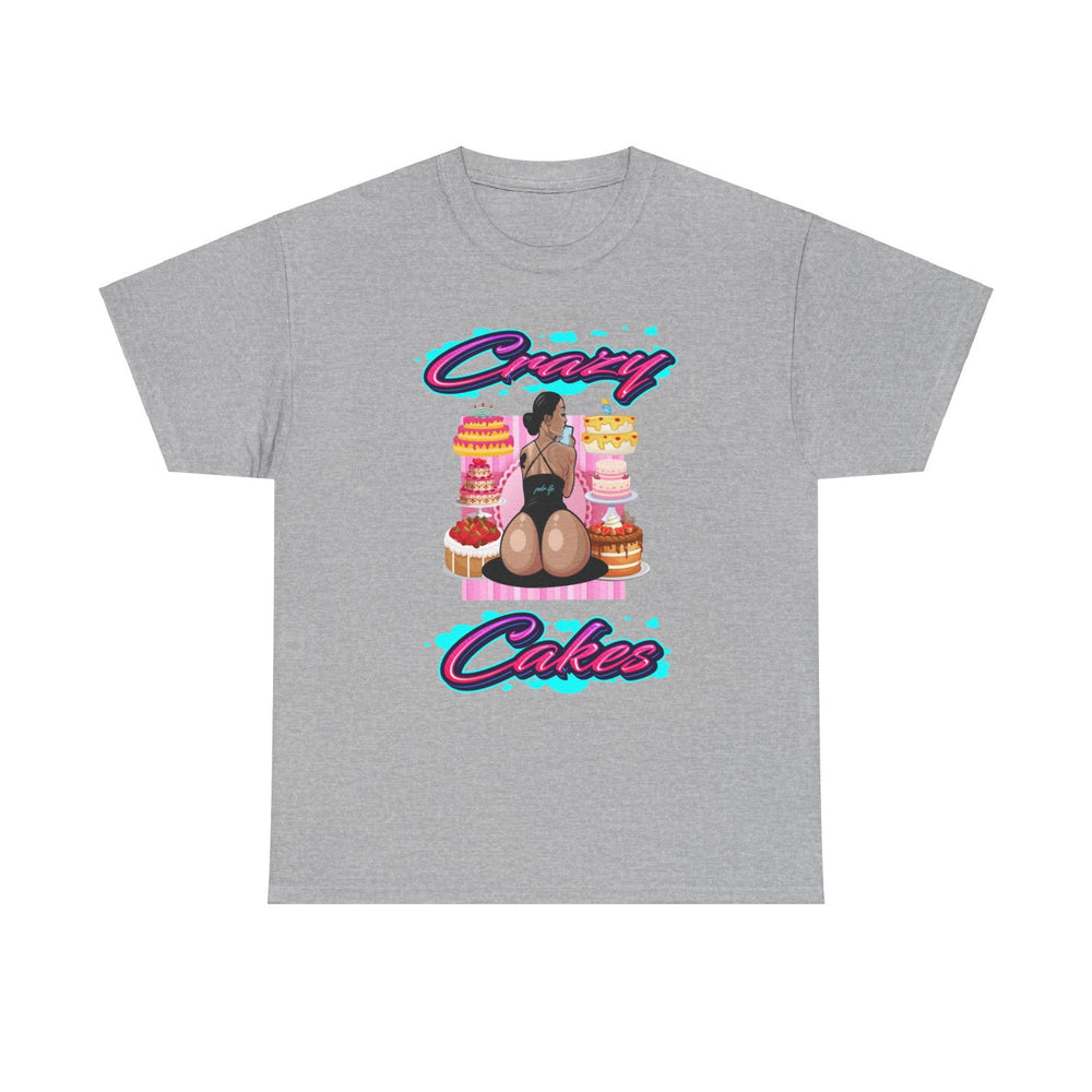 CRAZY CAKES Hip Hop Heavy Cotton Tee - PDR L.F.E. 