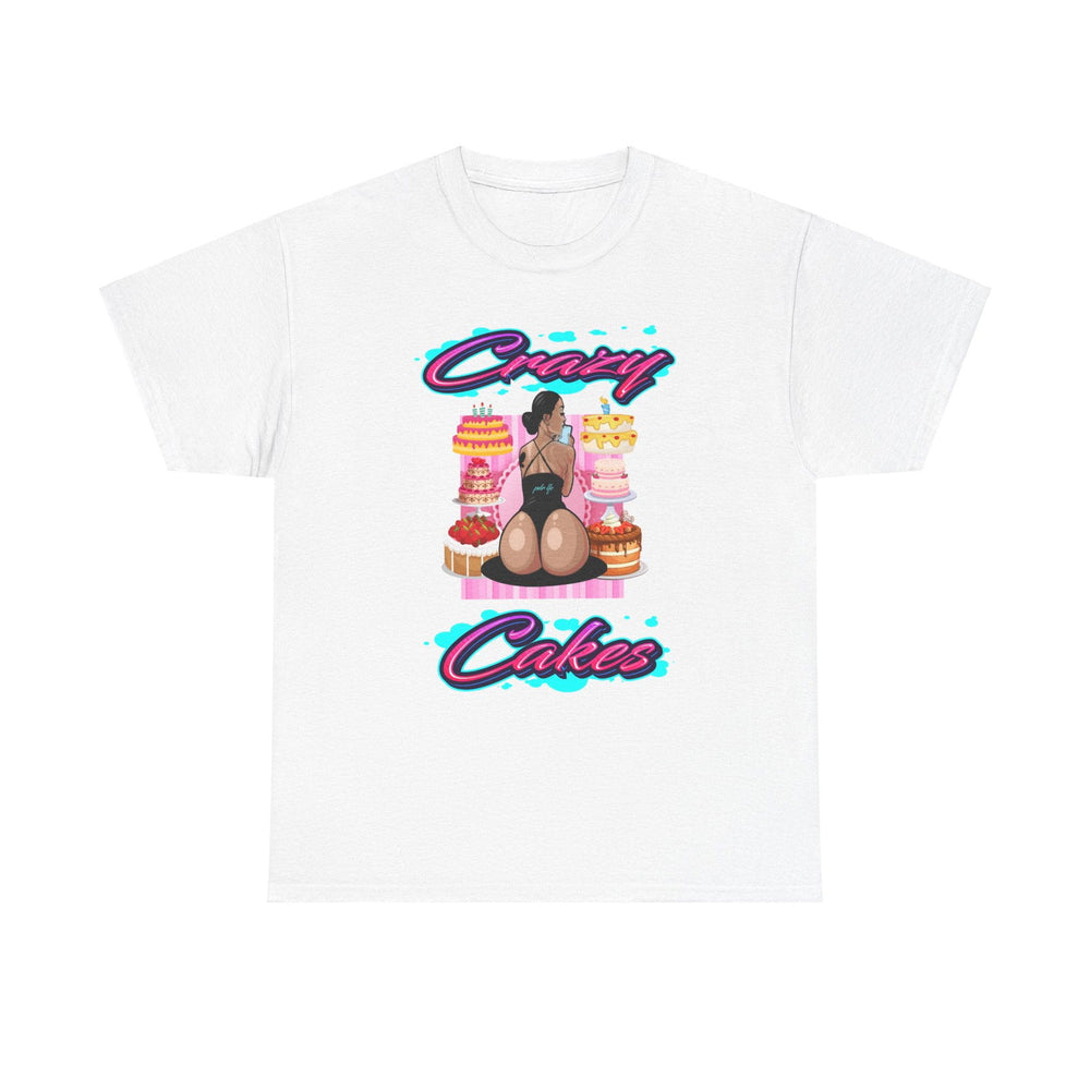 CRAZY CAKES Hip Hop Heavy Cotton Tee - PDR L.F.E. 