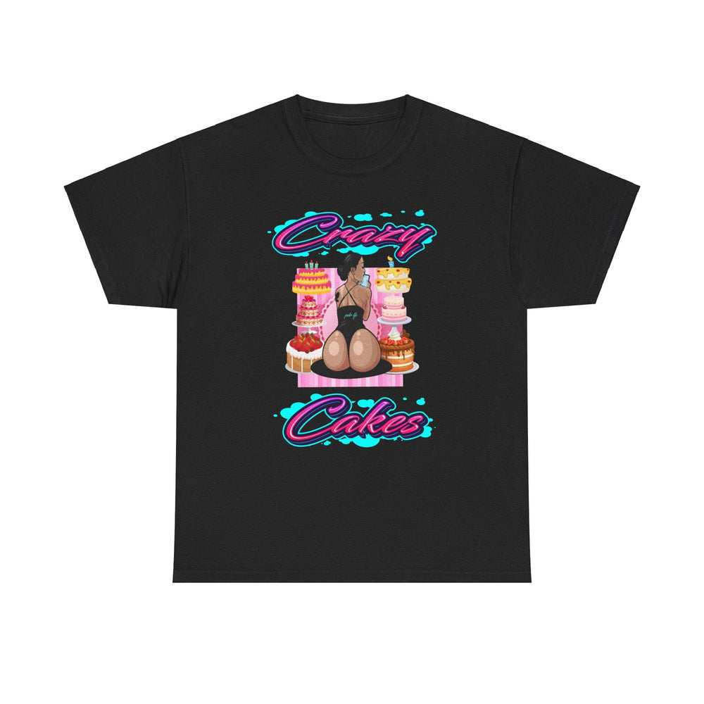 CRAZY CAKES Hip Hop Heavy Cotton Tee - PDR L.F.E. 