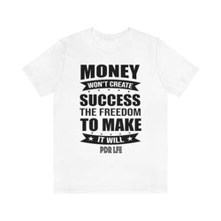 CREATE SUCCESS MENS HIP HOP TSHIRT - PDR LFE White / S PDR LFE