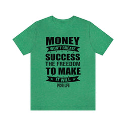 CREATE SUCCESS MENS HIP HOP TSHIRT - PDR LFE Heather Kelly / S PDR LFE