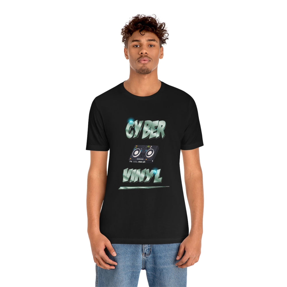 CYBER VINYL HIP HOP Short Sleeve Tee - PDR L.F.E. 