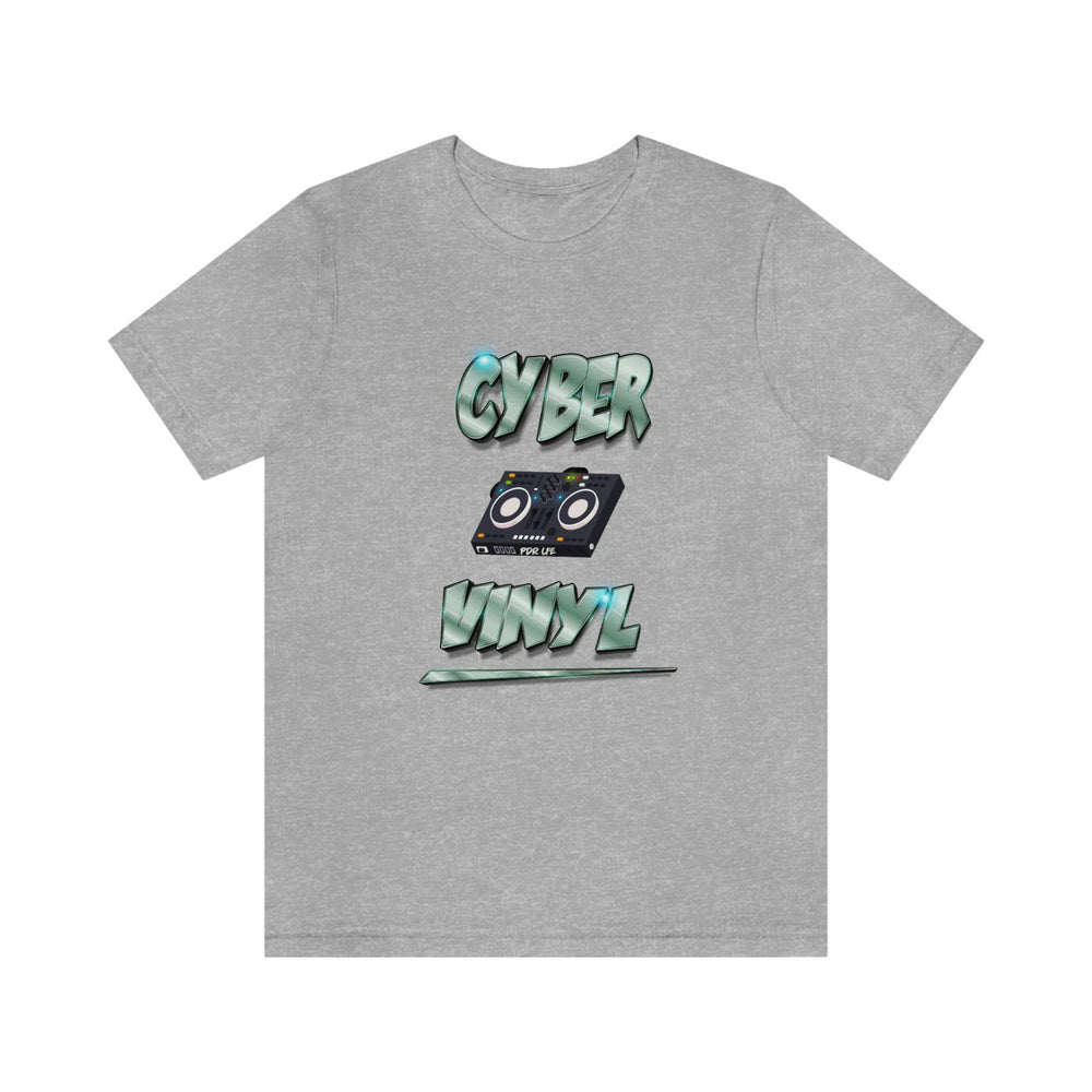 CYBER VINYL HIP HOP Short Sleeve Tee - PDR L.F.E. 