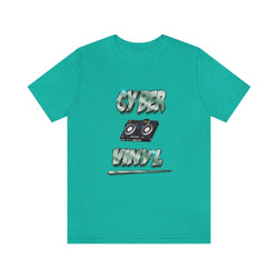 CYBER VINYL HIP HOP Short Sleeve Tee - PDR LFE Teal / XS PDR LFE