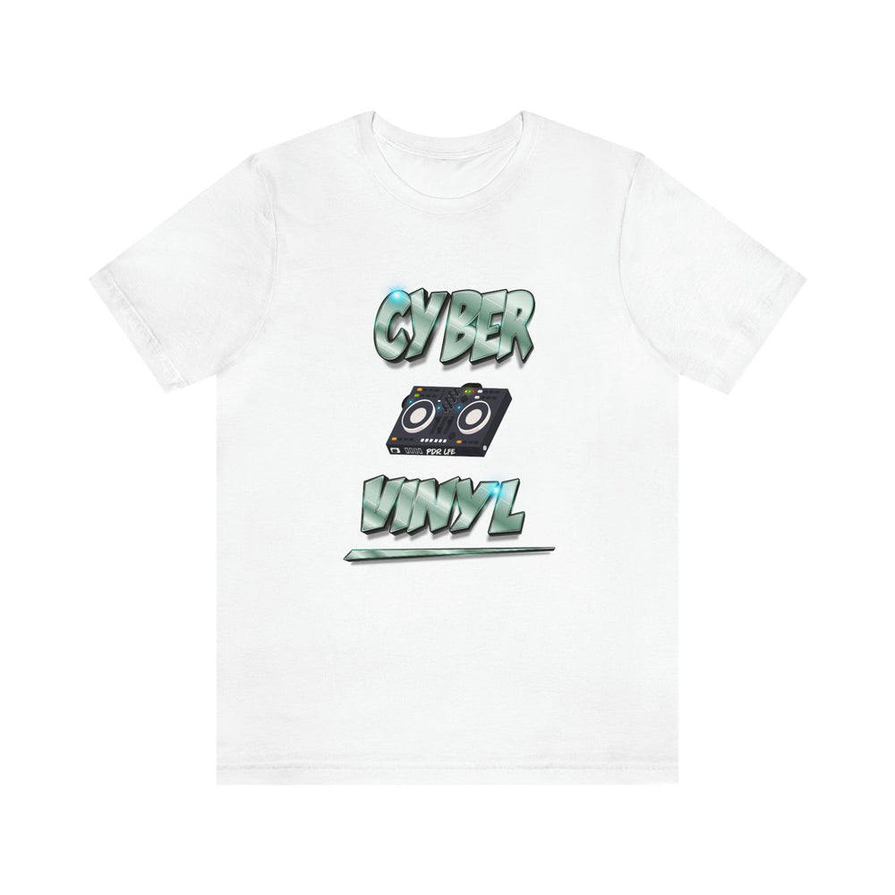 CYBER VINYL HIP HOP Short Sleeve Tee - PDR L.F.E. 