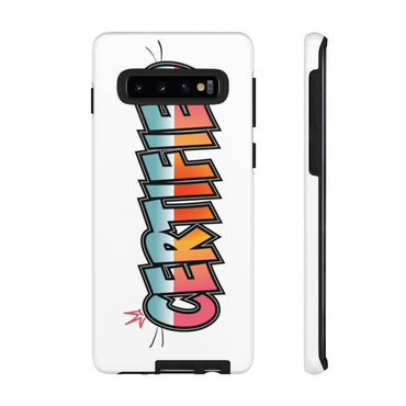 Certified Hip Hop Tough Cell Phone Cases - PDR LFE Samsung Galaxy S10 / Glossy PDR LFE
