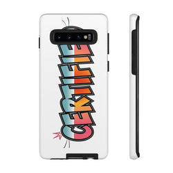 Certified Hip Hop Tough Cell Phone Cases - PDR LFE Samsung Galaxy S10 / Matte PDR LFE