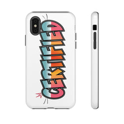 Certified Hip Hop Tough Cell Phone Cases - PDR LFE iPhone X / Glossy PDR LFE