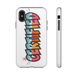Certified Hip Hop Tough Cell Phone Cases - PDR LFE iPhone X / Matte PDR LFE