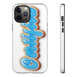 Certified Hip Hop Tough Cell Phone Cases - PDR LFE iPhone 12 Pro Max / Glossy PDR LFE