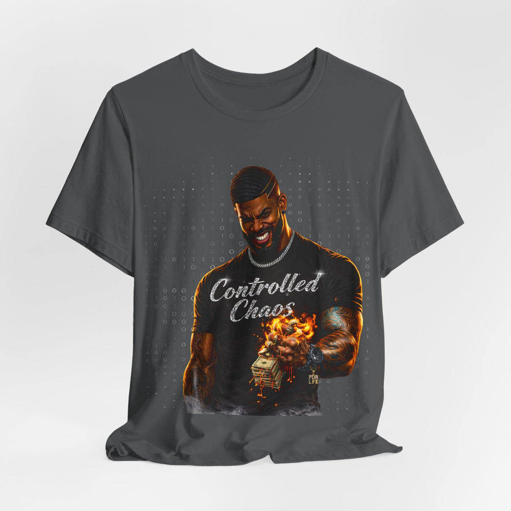 Controlled Chaos #1 Hip Hop Short Sleeve T-Shirt
