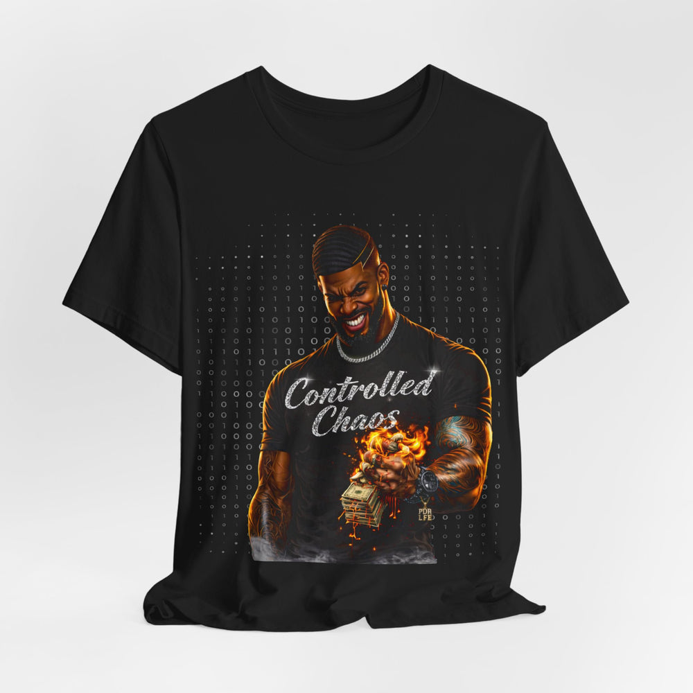 Controlled Chaos #1 Hip Hop Short Sleeve T-Shirt