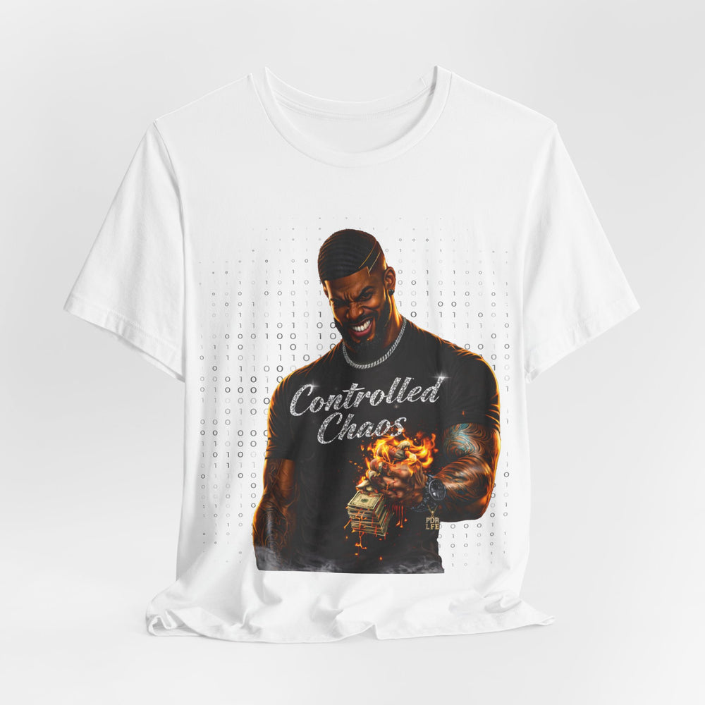 Controlled Chaos #1 Hip Hop Short Sleeve T-Shirt