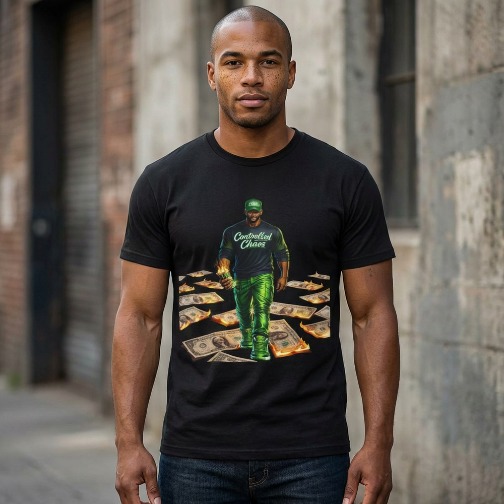 Controlled Chaos #5 Hip Hop Short Sleeve T-Shirt