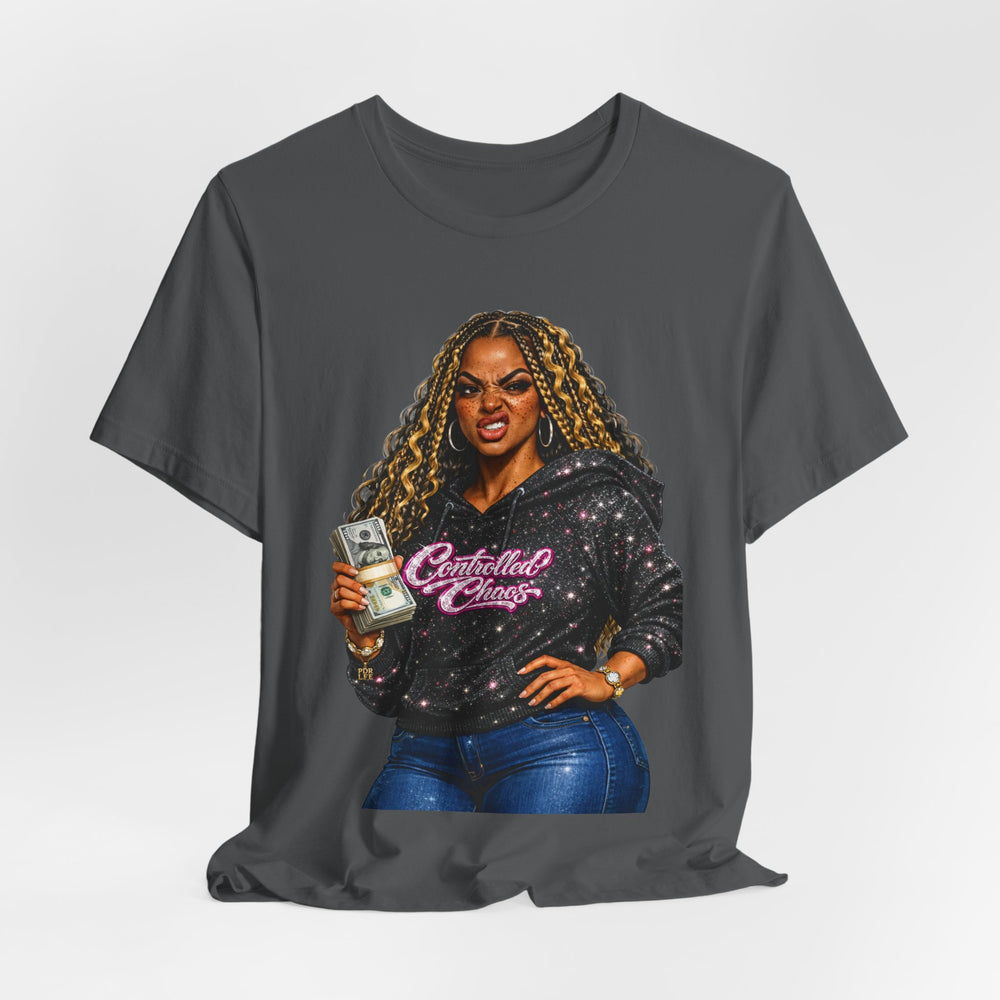 Controlled Chaos  #W3 Hip Hop Short Sleeve T-Shirt