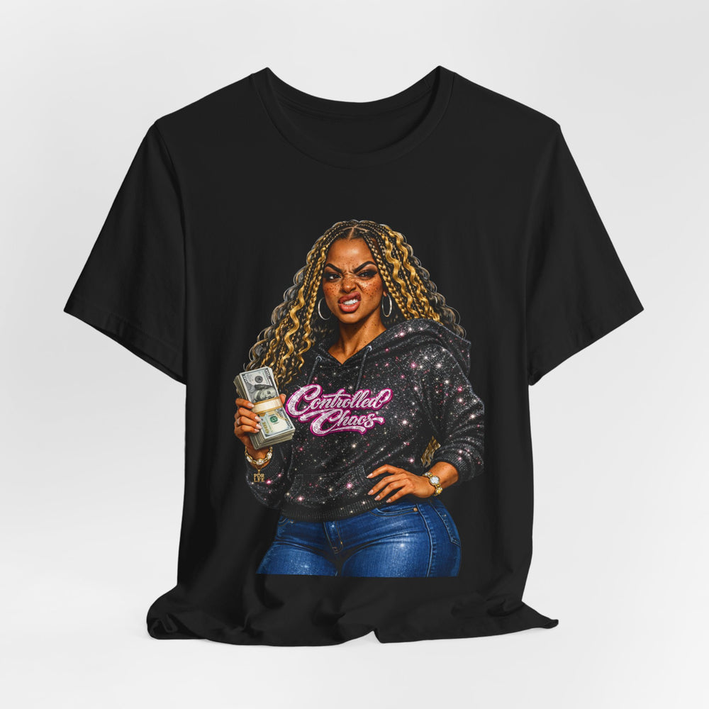 Controlled Chaos  #W3 Hip Hop Short Sleeve T-Shirt