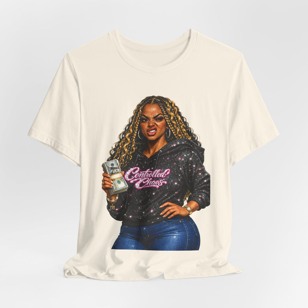 Controlled Chaos  #W3 Hip Hop Short Sleeve T-Shirt