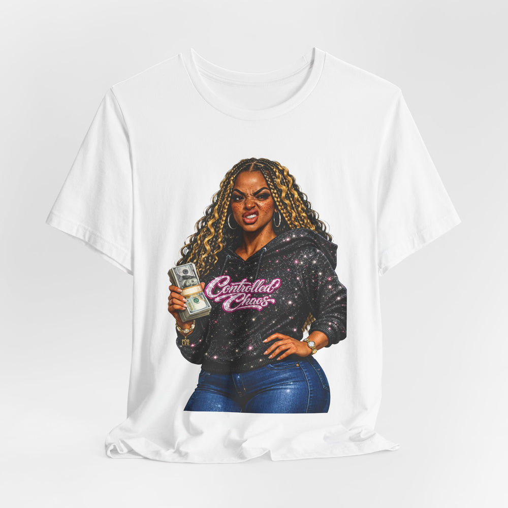 Controlled Chaos  #W3 Hip Hop Short Sleeve T-Shirt