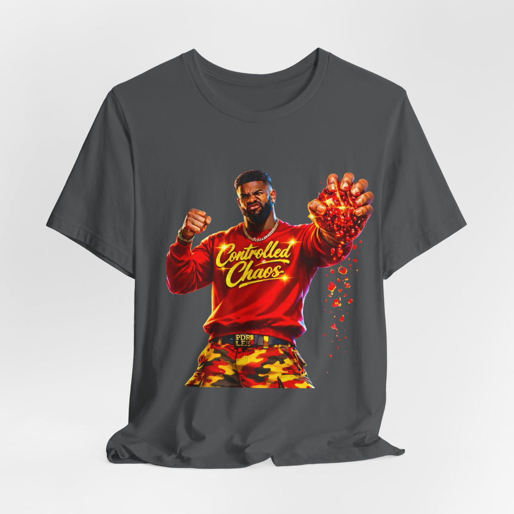 Controlled Chaos #2 Hip Hop Short Sleeve T-Shirt