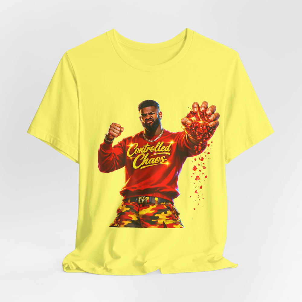 Controlled Chaos #2 Hip Hop Short Sleeve T-Shirt