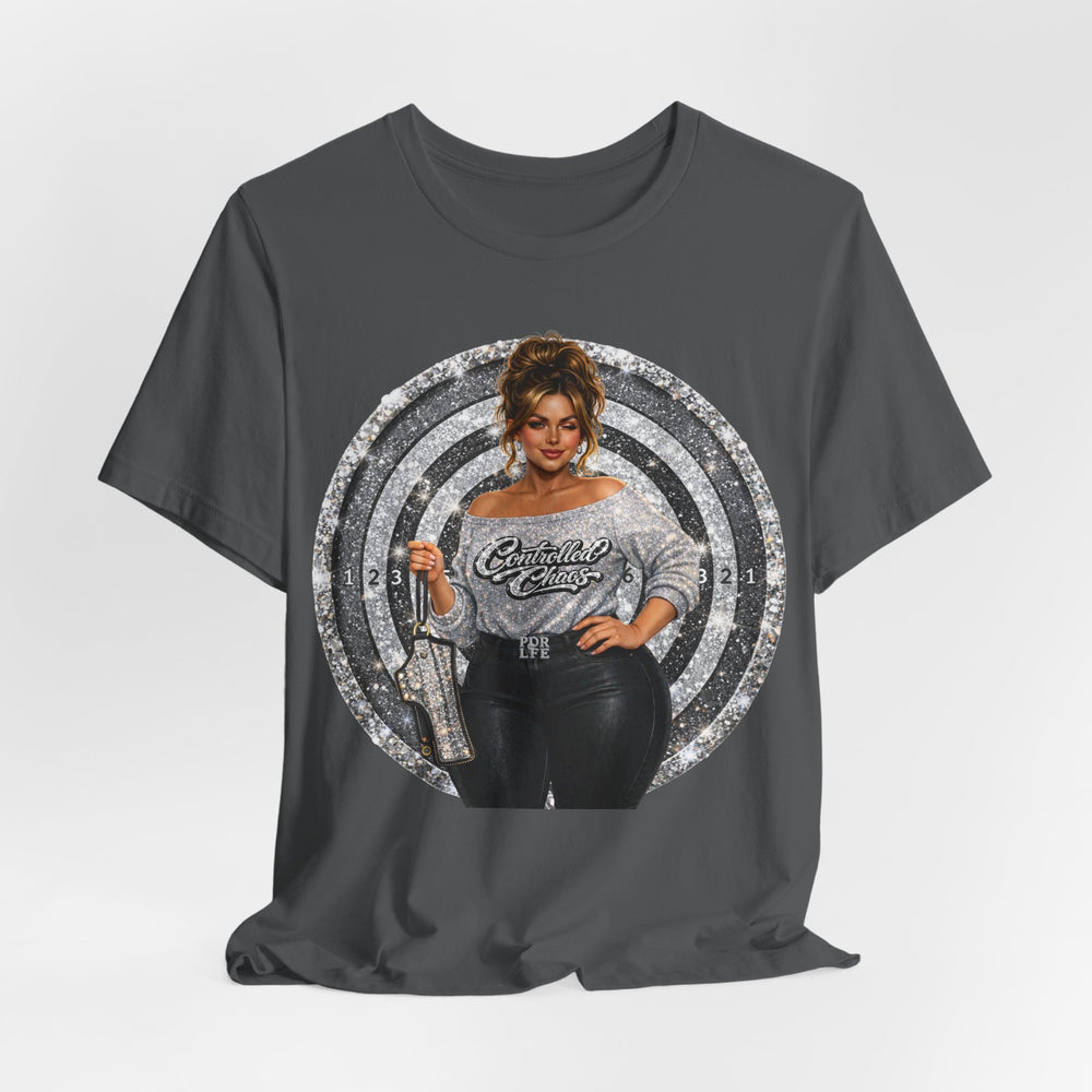 Controlled Chaos #W1 Hip Hop Short Sleeve T-Shirt