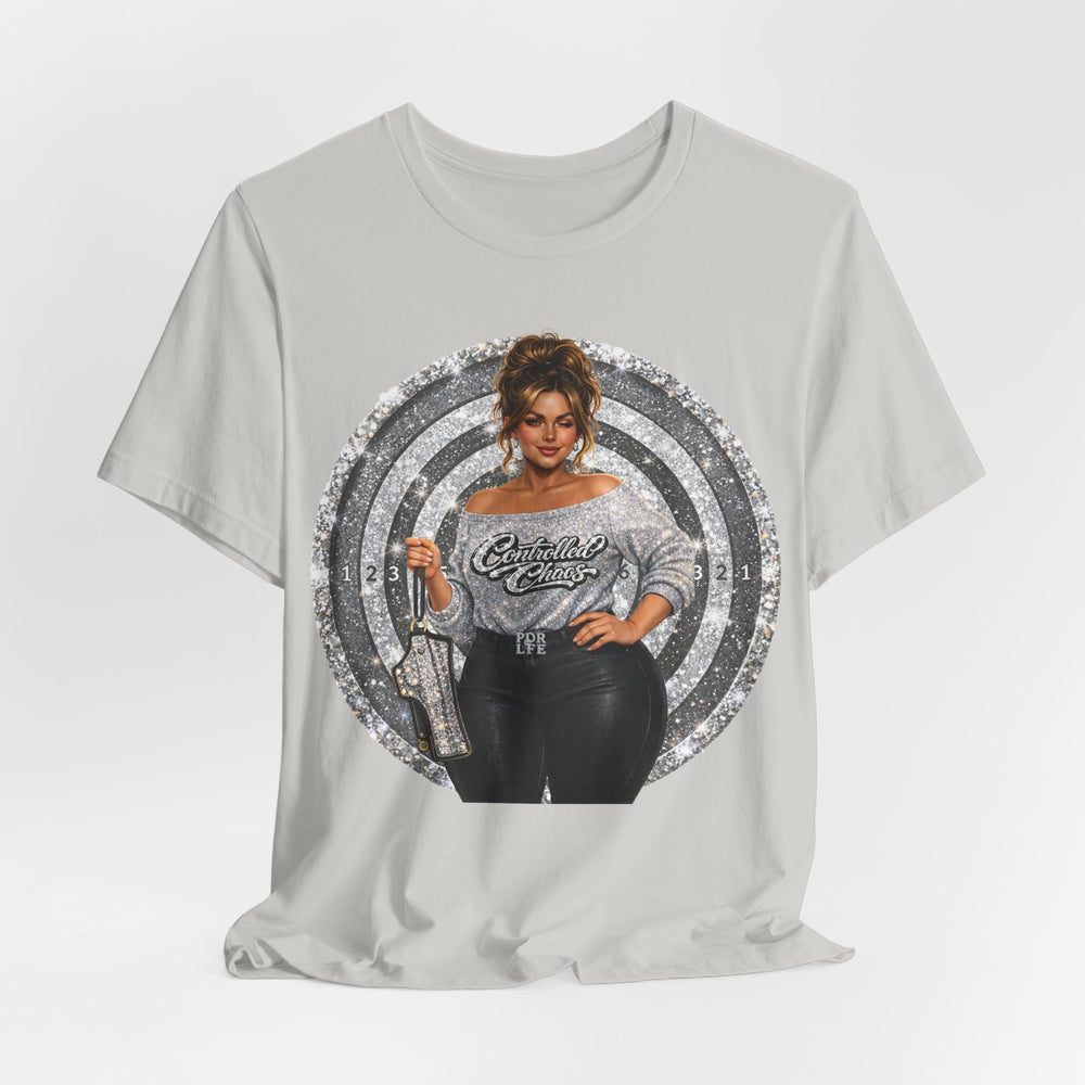 Controlled Chaos #W1 Hip Hop Short Sleeve T-Shirt