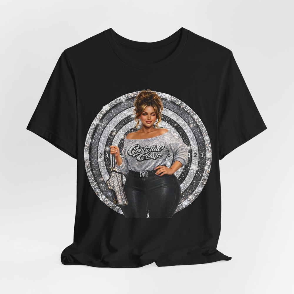 Controlled Chaos #W1 Hip Hop Short Sleeve T-Shirt