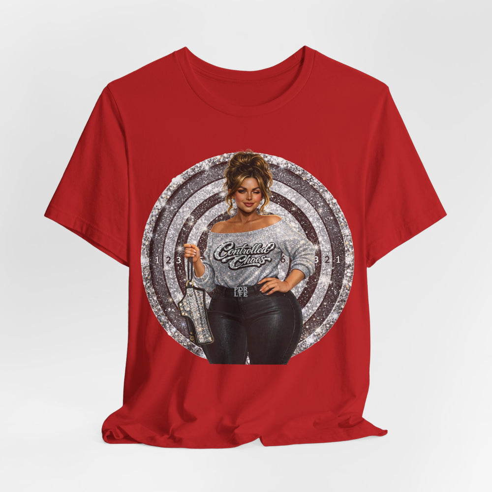Controlled Chaos #W1 Hip Hop Short Sleeve T-Shirt
