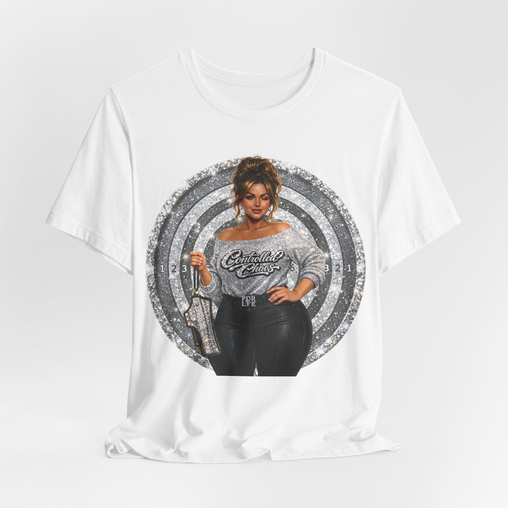 Controlled Chaos #W1 Hip Hop Short Sleeve T-Shirt