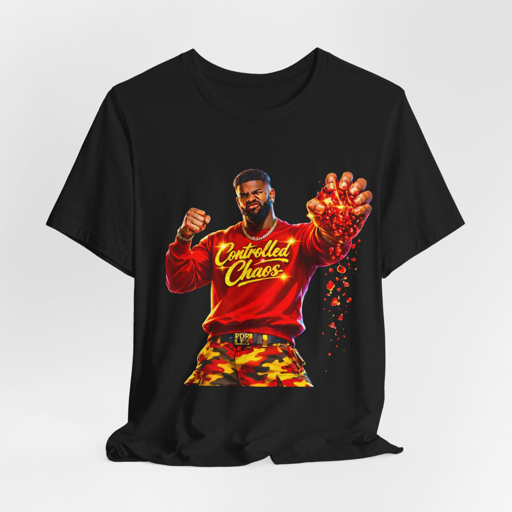 Controlled Chaos #2 Hip Hop Short Sleeve T-Shirt