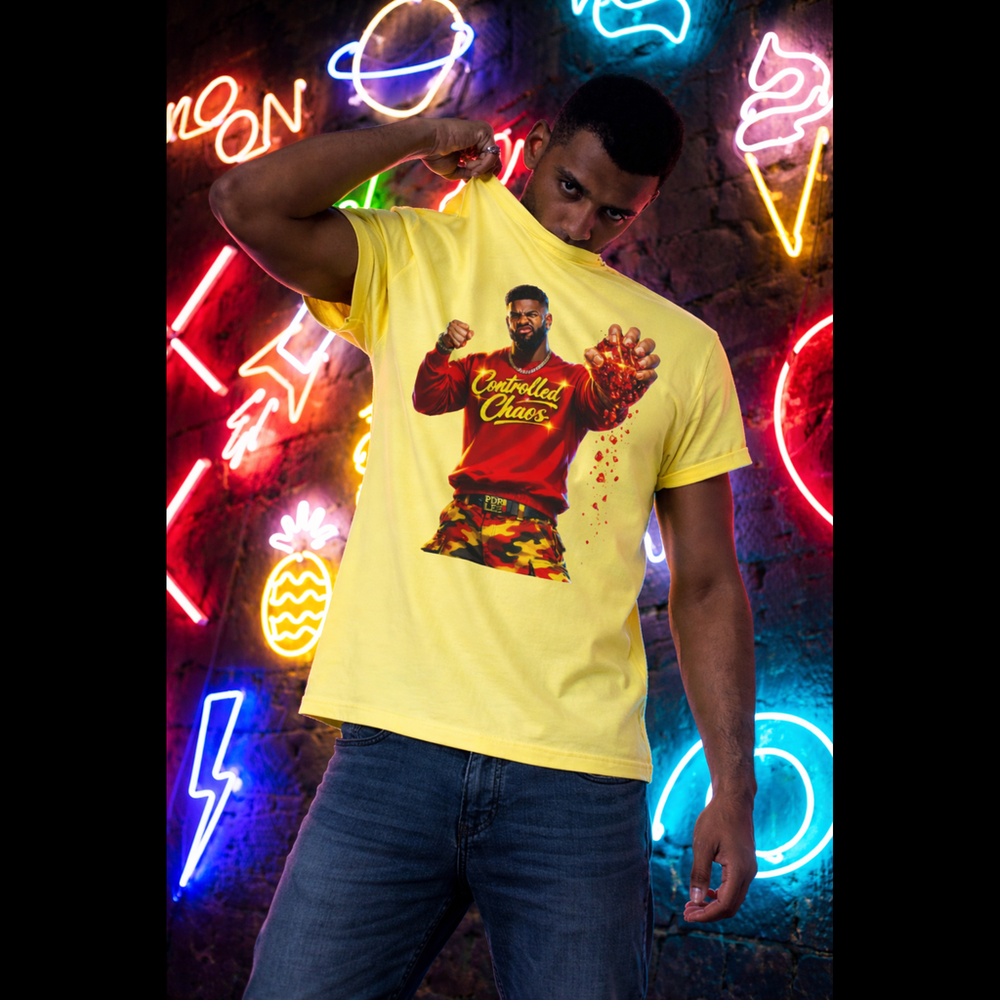 Controlled Chaos #2 Hip Hop Short Sleeve T-Shirt