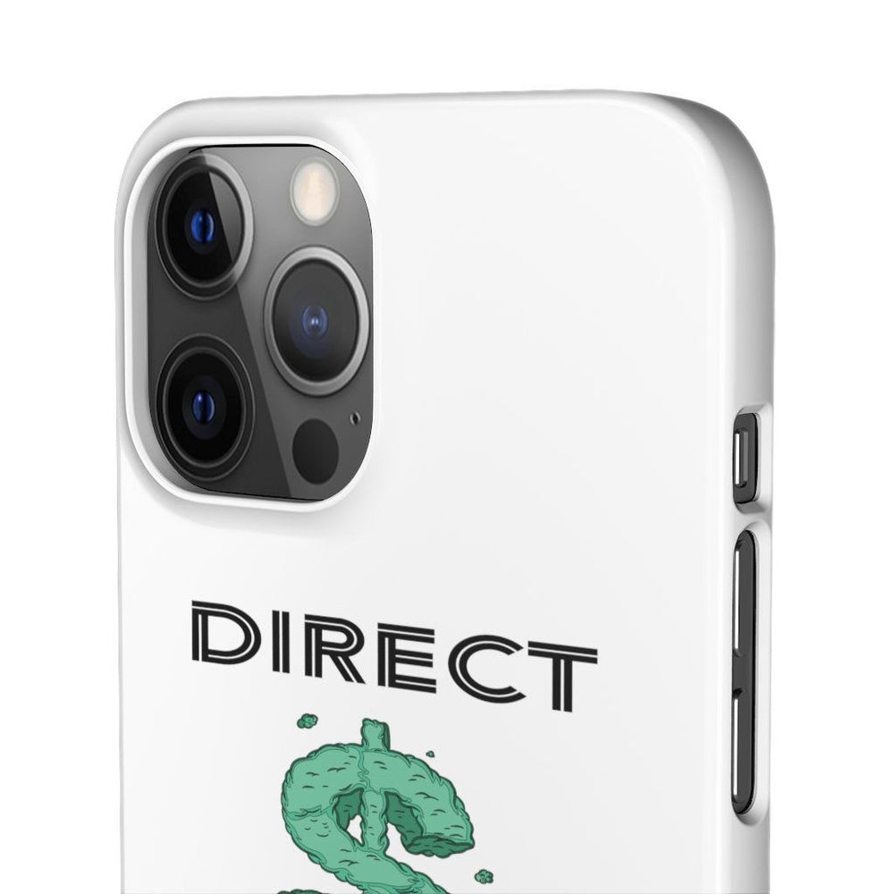 DIRECT DEPOSIT Hip Hop Cell Phone Snap Cases - PDR LFE iPhone 12 Pro Max / Glossy PDR LFE