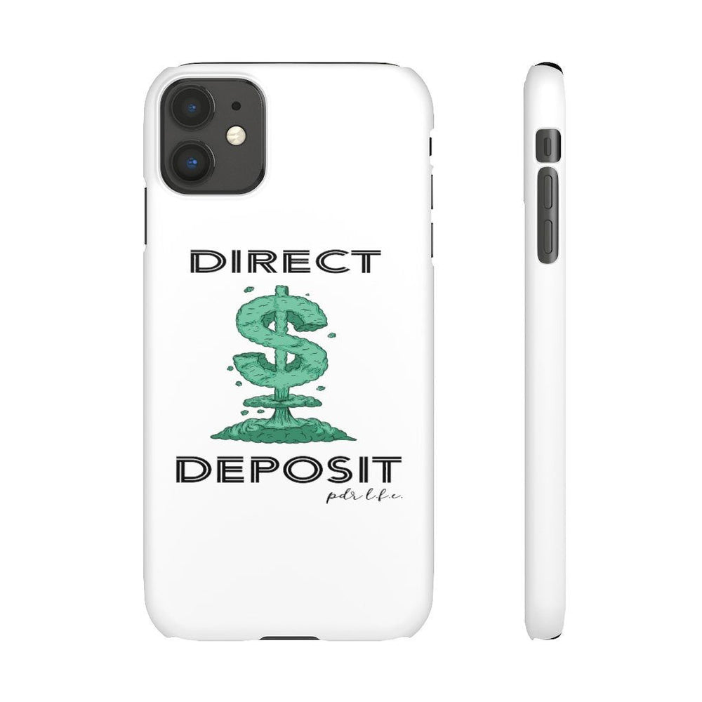 DIRECT DEPOSIT Hip Hop Cell Phone Snap Cases - PDR LFE iPhone 11 / Matte PDR LFE