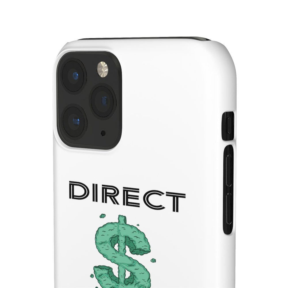 DIRECT DEPOSIT Hip Hop Cell Phone Snap Cases - PDR LFE iPhone 12 Pro Max / Glossy PDR LFE