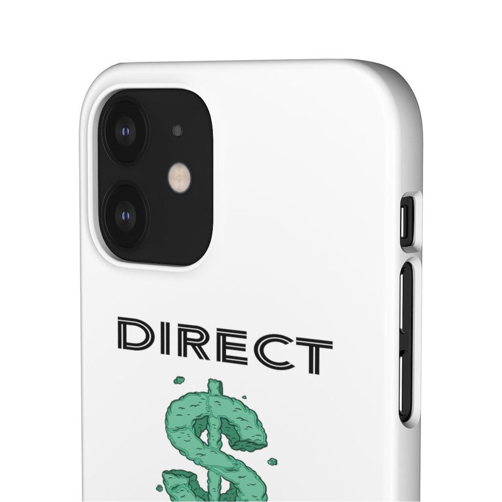 DIRECT DEPOSIT Hip Hop Cell Phone Snap Cases - PDR LFE iPhone 12 Pro Max / Glossy PDR LFE