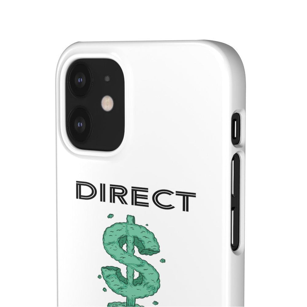 DIRECT DEPOSIT Hip Hop Cell Phone Snap Cases - PDR LFE iPhone 12 Pro Max / Glossy PDR LFE
