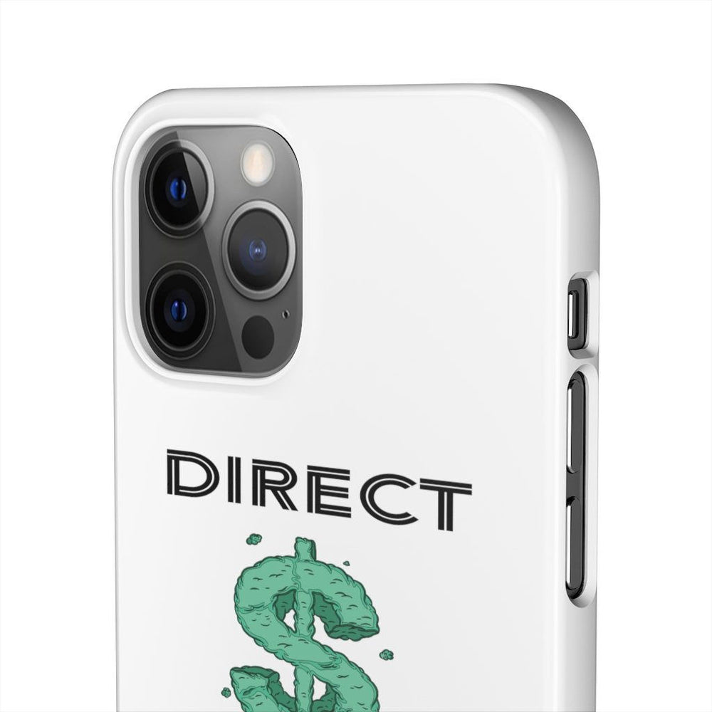 DIRECT DEPOSIT Hip Hop Cell Phone Snap Cases - PDR LFE iPhone 12 Pro Max / Glossy PDR LFE