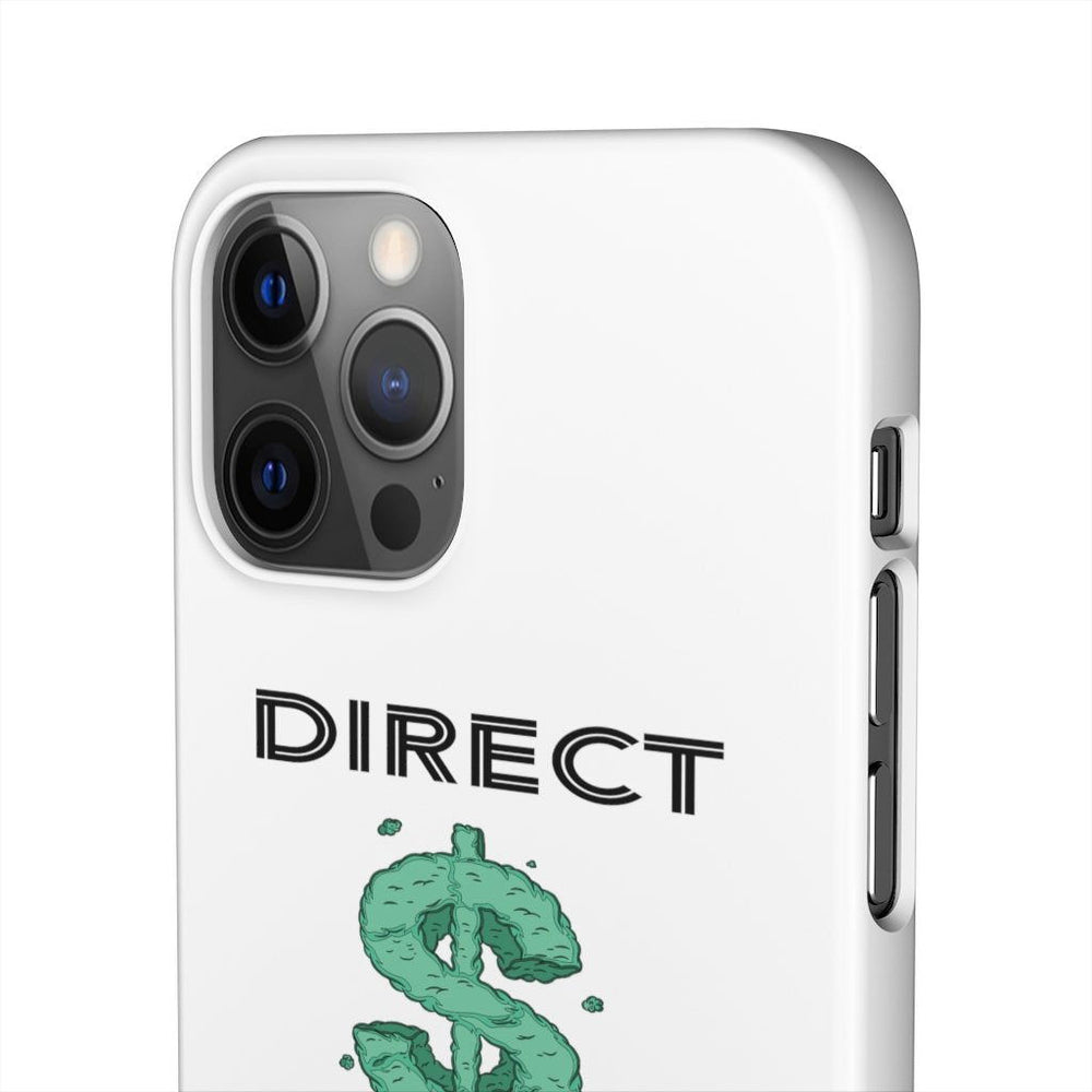 DIRECT DEPOSIT Hip Hop Cell Phone Snap Cases - PDR LFE iPhone 12 Pro Max / Glossy PDR LFE