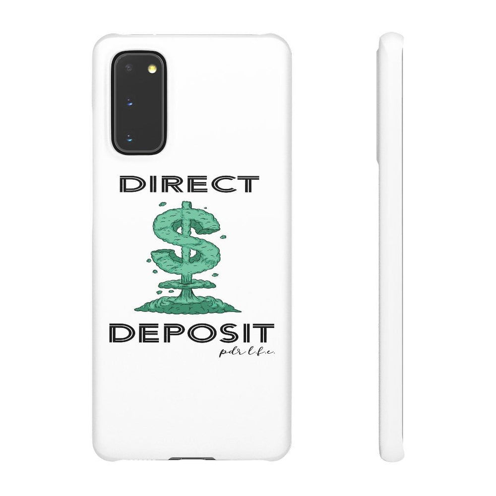 DIRECT DEPOSIT Hip Hop Cell Phone Snap Cases - PDR LFE Samsung Galaxy S20 / Matte PDR LFE