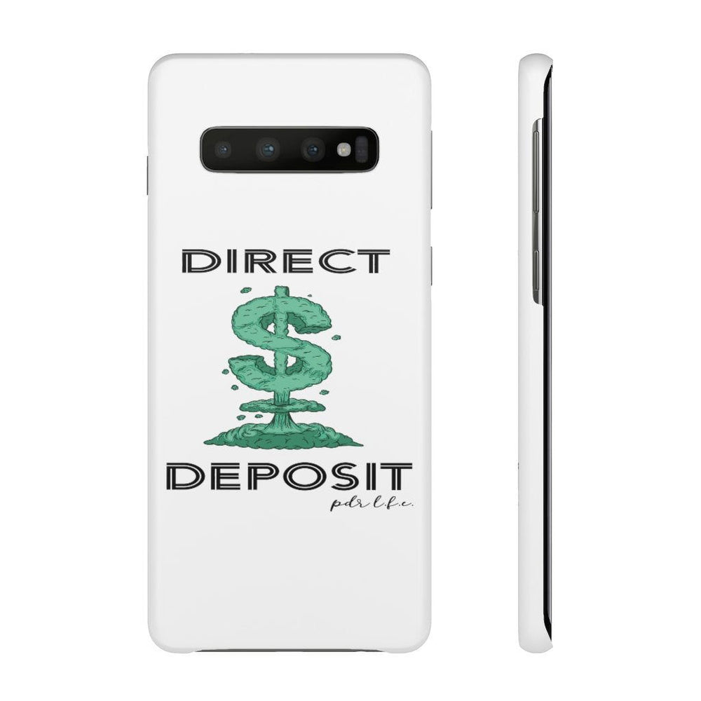 DIRECT DEPOSIT Hip Hop Cell Phone Snap Cases - PDR L.F.E. 