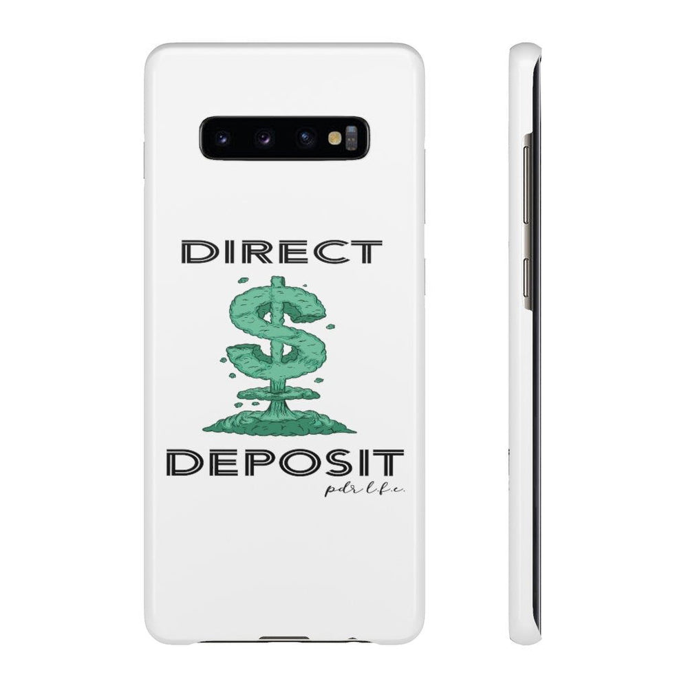 DIRECT DEPOSIT Hip Hop Cell Phone Snap Cases - PDR L.F.E. 