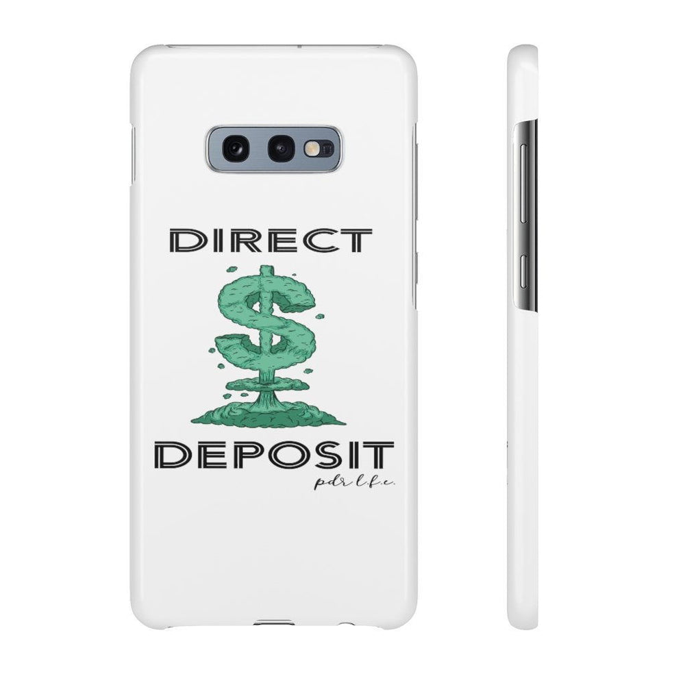 DIRECT DEPOSIT Hip Hop Cell Phone Snap Cases - PDR L.F.E. 