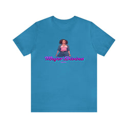 DIVINE LATINA Hip Hop Short Sleeve Tee - PDR LFE Aqua / S PDR LFE