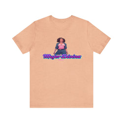 DIVINE LATINA Hip Hop Short Sleeve Tee - PDR LFE Heather Peach / S PDR LFE