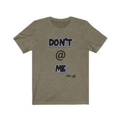DONT AT ME PDR LFE Unisex Jersey Short Sleeve Tee - PDR LFE Heather Olive / S PDR LFE