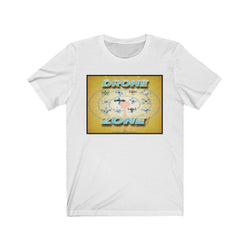 DRONE ZONE Unisex Jersey Short Sleeve Tee - PDR LFE White / S PDR LFE