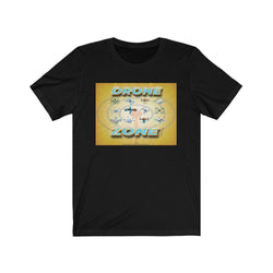 DRONE ZONE Unisex Jersey Short Sleeve Tee - PDR LFE Black / S PDR LFE